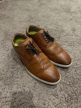 Florsheim Dash Wingtip Oxford Cognac Men’s size 12